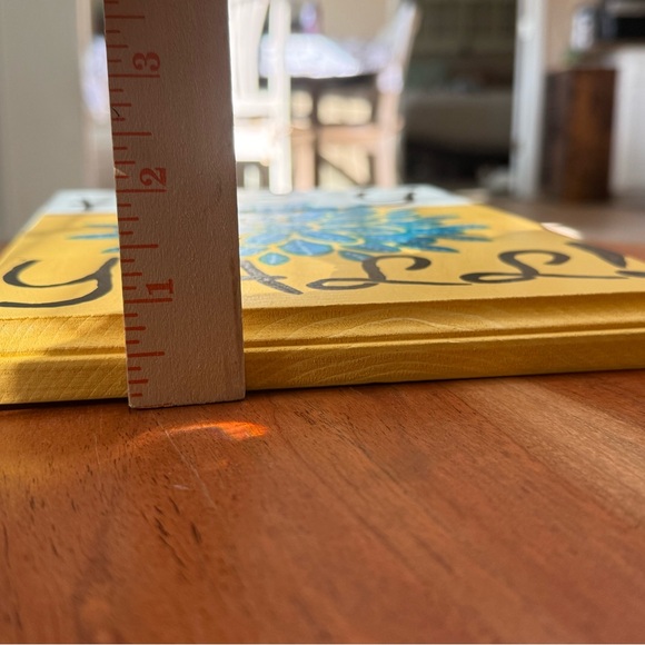 Custom Hand-Painted Pine Wood Welcome Sign | "Hey Y'all" Door/Wall Art - Picture 6 of 6